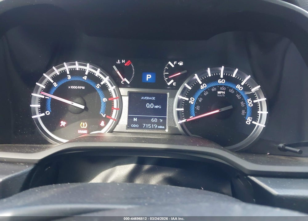 2019 TOYOTA 4RUNNER LIMITED VIN: JTEBU5JRXK5719703