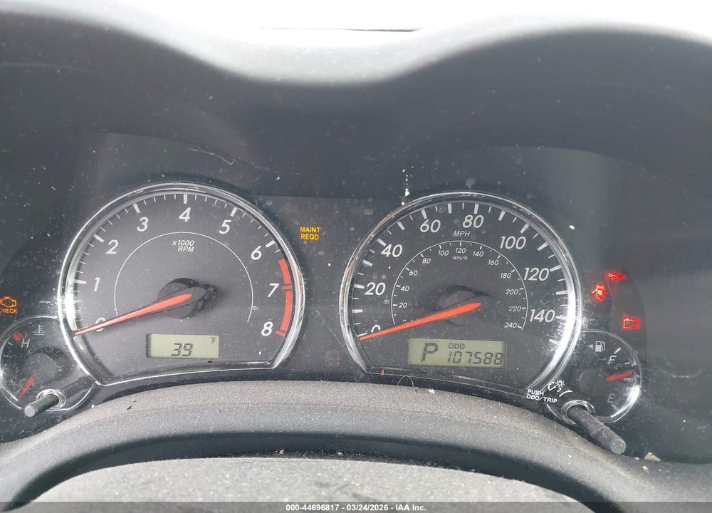 2013 TOYOTA COROLLA S VIN: 2T1BU4EE4DC108657