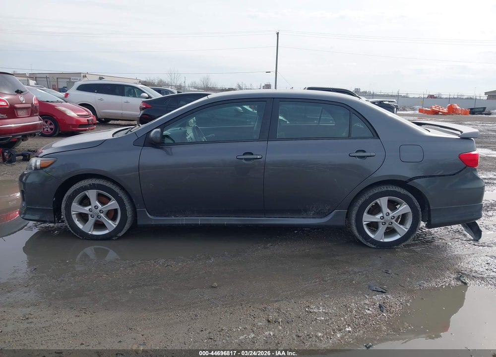 2013 TOYOTA COROLLA S VIN: 2T1BU4EE4DC108657