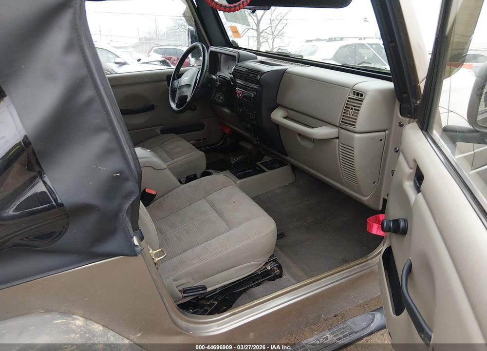 2004 JEEP WRANGLER X VIN: 1J4FA39S94P758567