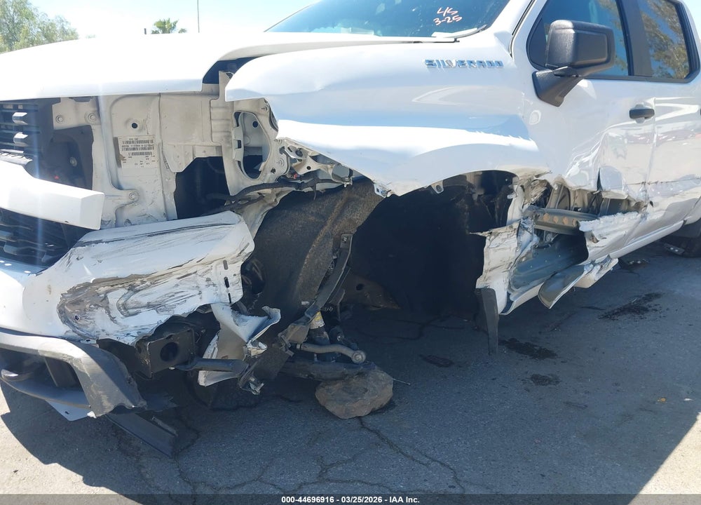 2021 CHEVROLET SILVERADO 1500 2WD  SHORT BED CUSTOM VIN: 1GCPWBEK6MZ315180