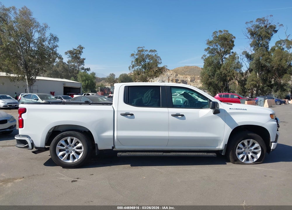 2021 CHEVROLET SILVERADO 1500 2WD  SHORT BED CUSTOM VIN: 1GCPWBEK6MZ315180