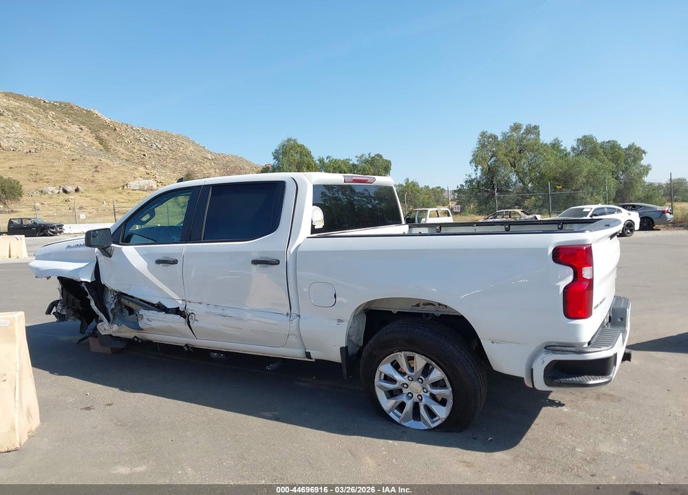 2021 CHEVROLET SILVERADO 1500 2WD  SHORT BED CUSTOM VIN: 1GCPWBEK6MZ315180