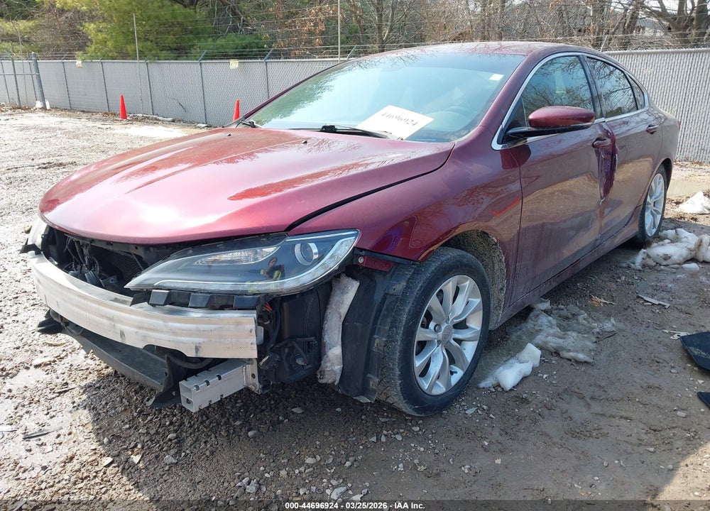 2016 CHRYSLER 200 C VIN: 1C3CCCCBXGN110543