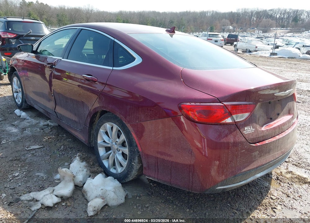 2016 CHRYSLER 200 C VIN: 1C3CCCCBXGN110543