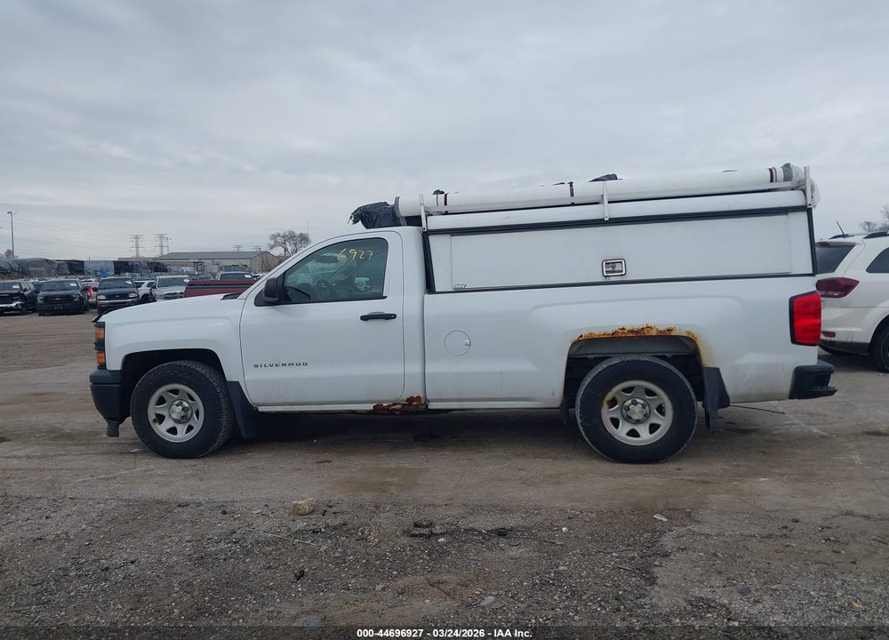 2014 CHEVROLET SILVERADO 1500 WORK TRUCK 1WT VIN: 1GCNCPEH1EZ411947
