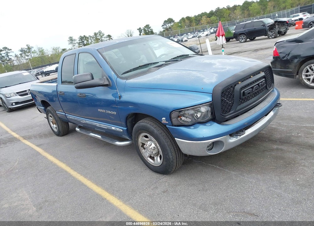 2005 DODGE RAM 2500 SLT/LARAMIE VIN: 3D7KR28C05G754534