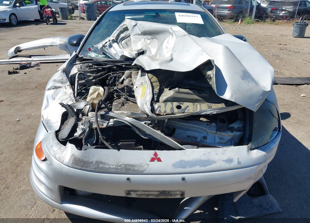 2000 MITSUBISHI ECLIPSE GT VIN: 4A3AC84L3YE047940