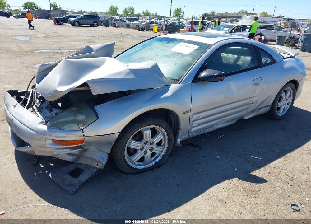 2000 MITSUBISHI ECLIPSE GT VIN: 4A3AC84L3YE047940