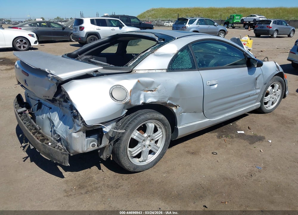 2000 MITSUBISHI ECLIPSE GT VIN: 4A3AC84L3YE047940