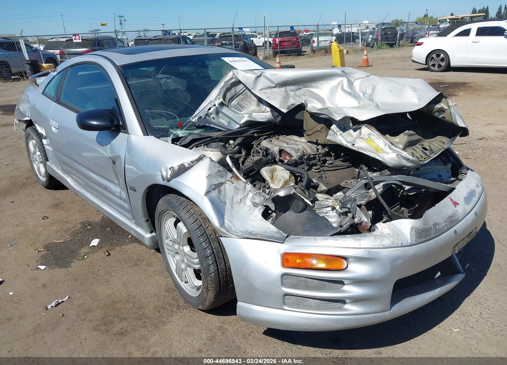 2000 MITSUBISHI ECLIPSE GT VIN: 4A3AC84L3YE047940