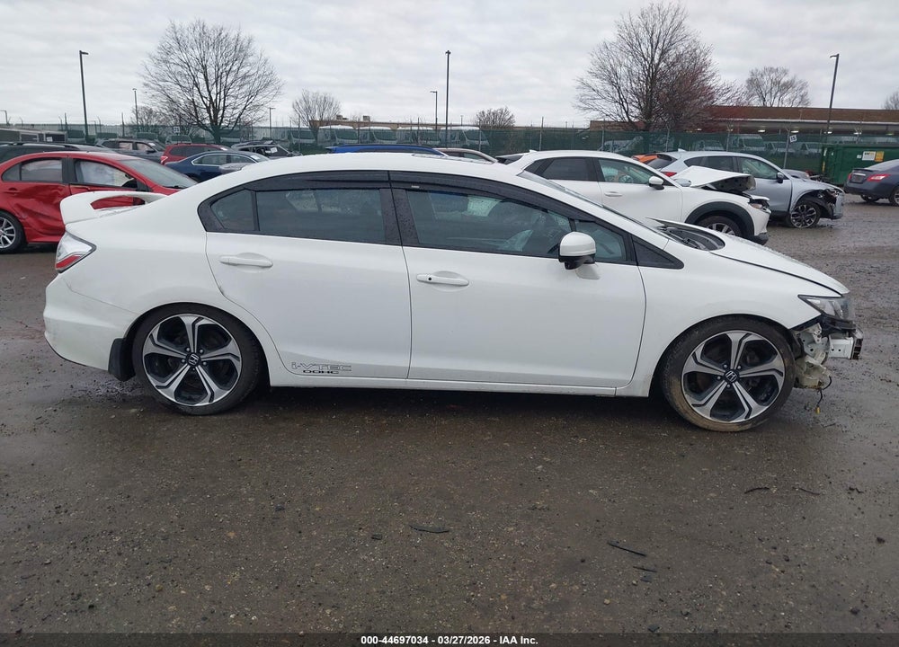 2014 HONDA CIVIC SI VIN: 2HGFB6E54EH701253