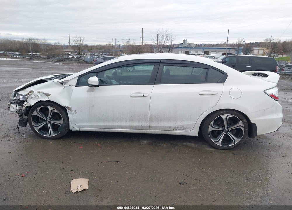 2014 HONDA CIVIC SI VIN: 2HGFB6E54EH701253