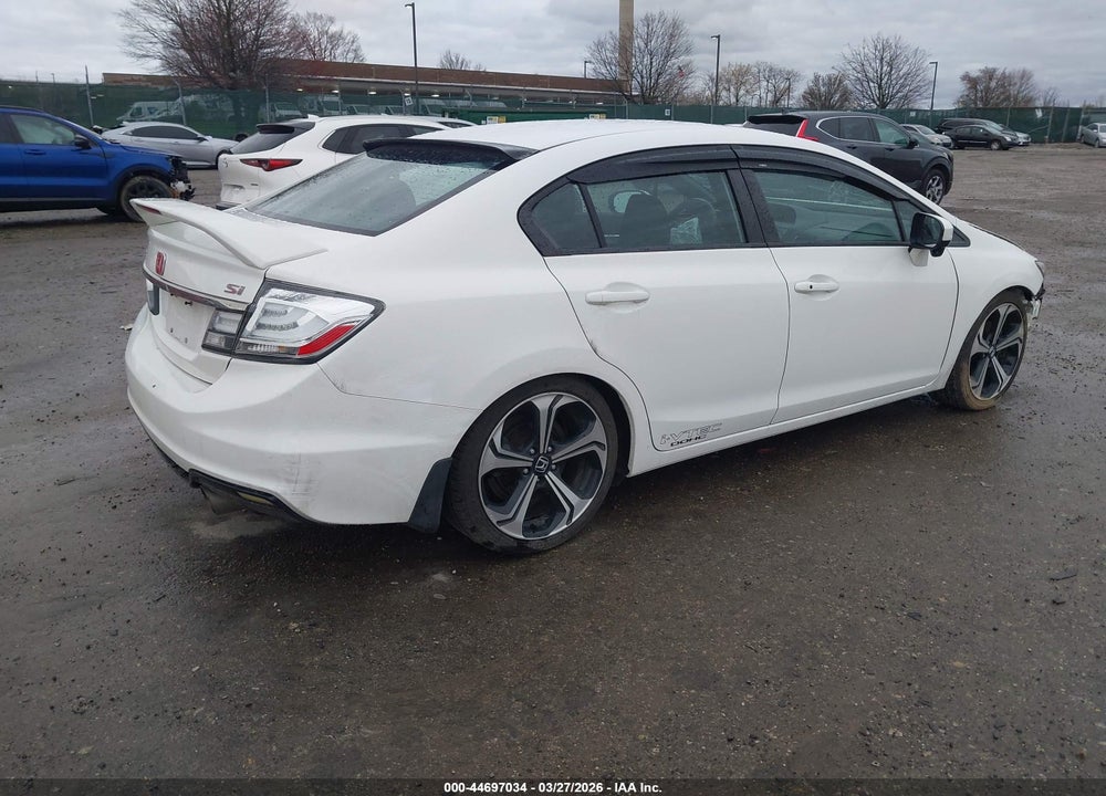 2014 HONDA CIVIC SI VIN: 2HGFB6E54EH701253