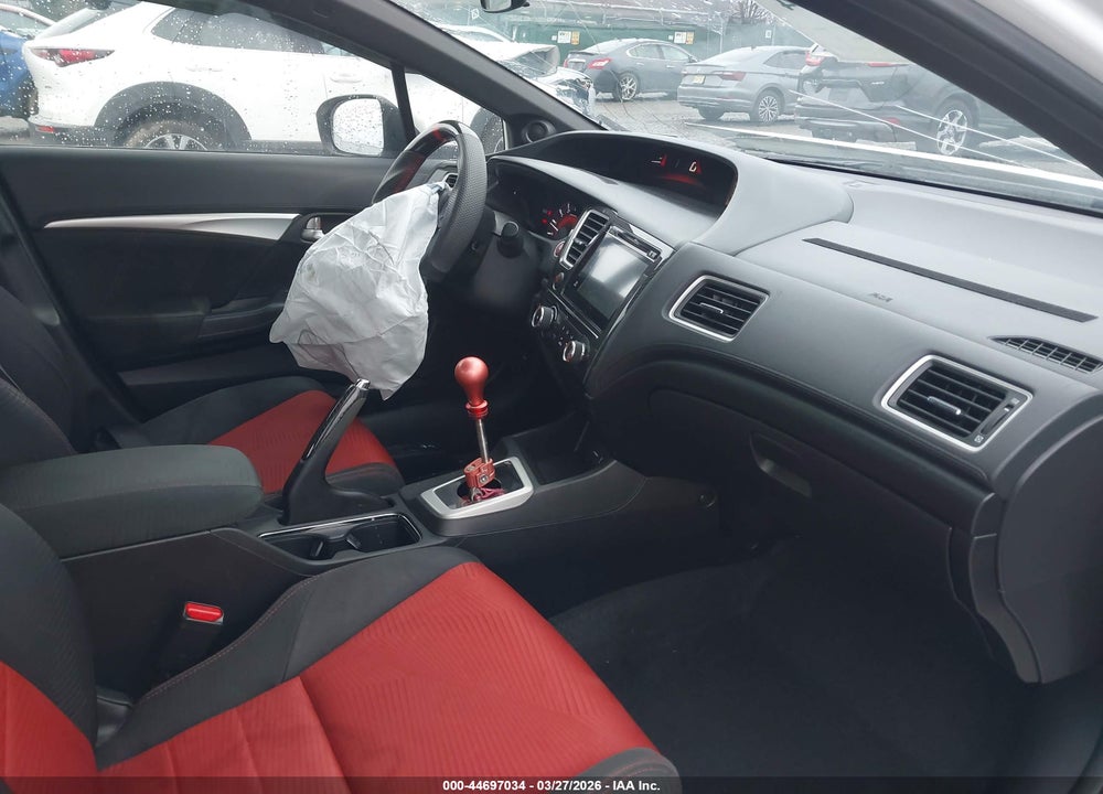 2014 HONDA CIVIC SI VIN: 2HGFB6E54EH701253