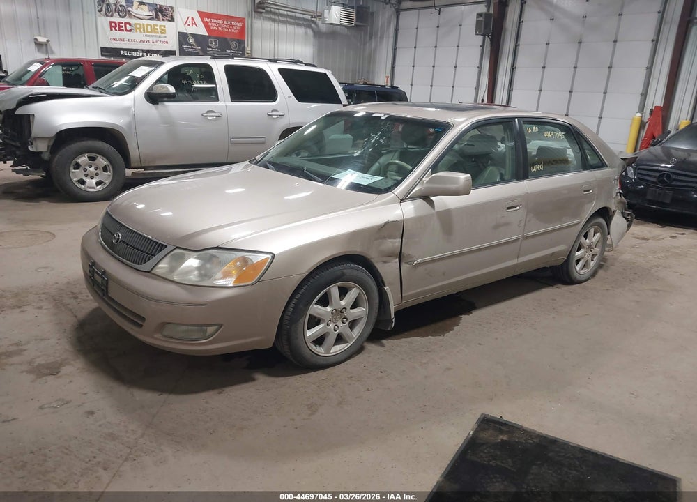 2002 TOYOTA AVALON XLS VIN: 4T1BF28B52U216300