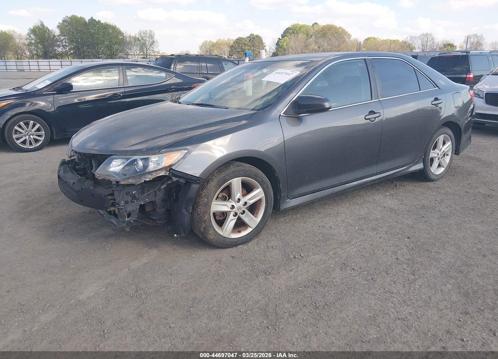 2012 TOYOTA CAMRY SE VIN: 4T1BF1FK5CU126661