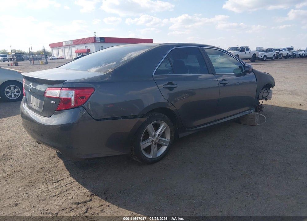 2012 TOYOTA CAMRY SE VIN: 4T1BF1FK5CU126661