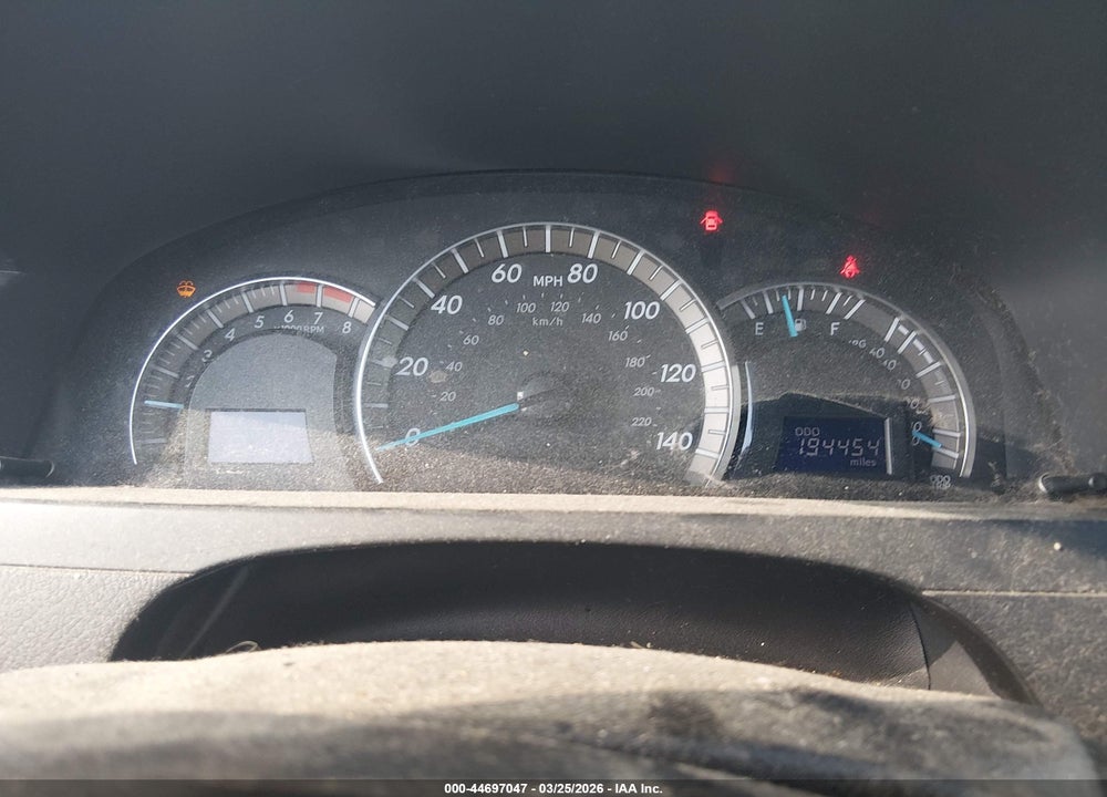2012 TOYOTA CAMRY SE VIN: 4T1BF1FK5CU126661