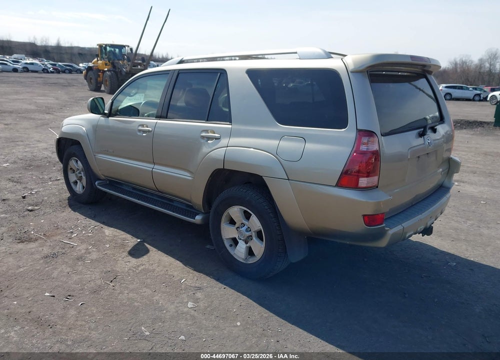 2003 TOYOTA 4RUNNER LIMITED V8 VIN: JTEBT17R738004283