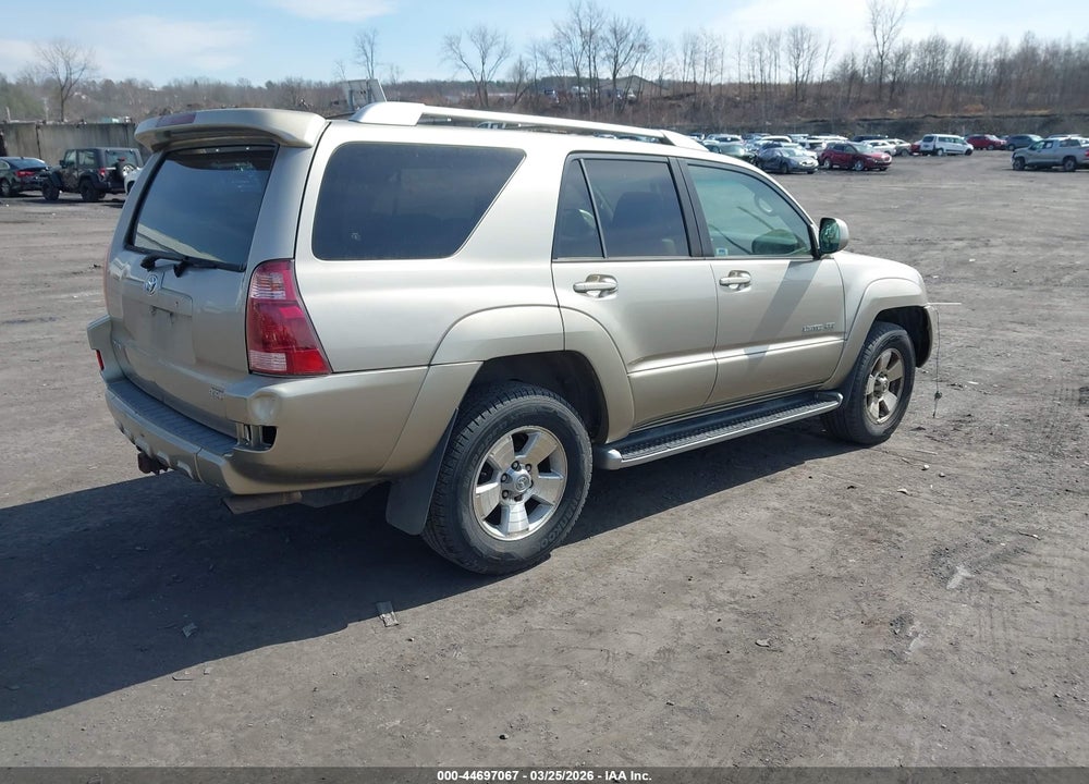 2003 TOYOTA 4RUNNER LIMITED V8 VIN: JTEBT17R738004283