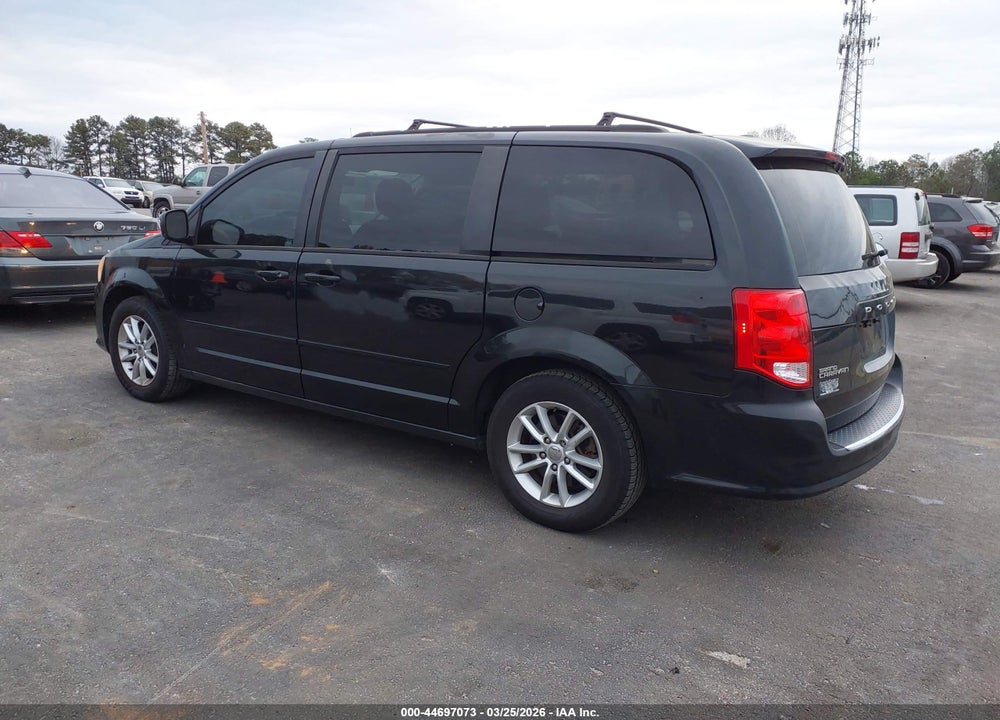 2013 DODGE GRAND CARAVAN SXT VIN: 2C4RDGCGXDR685987