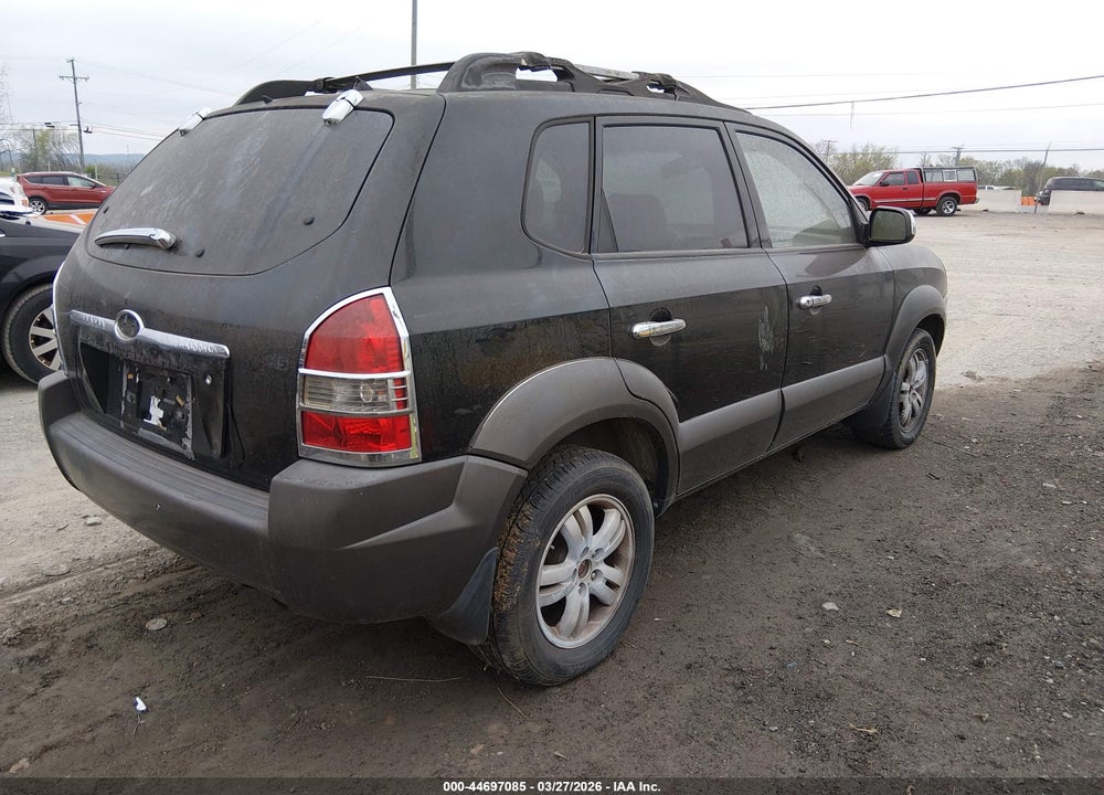 2006 HYUNDAI TUCSON GLS/LIMITED VIN: KM8JN12D06U284822
