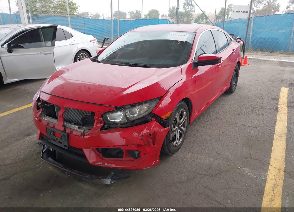 2018 HONDA CIVIC LX VIN: 2HGFC2F69JH511438