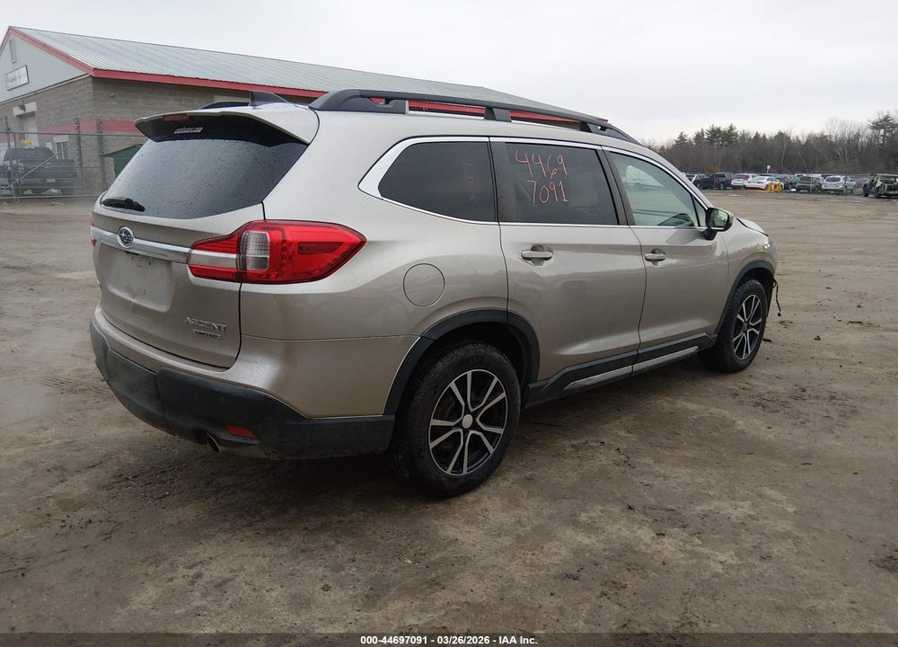2019 SUBARU ASCENT LIMITED VIN: 4S4WMAJD0K3406251