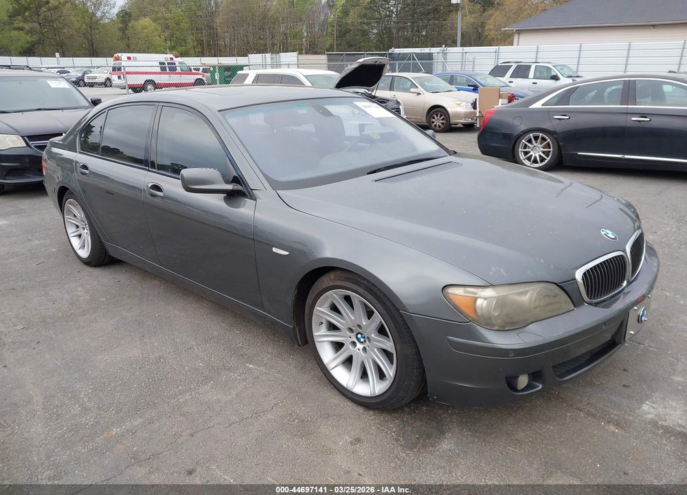2006 BMW 750LI VIN: WBAHN83506DT35879
