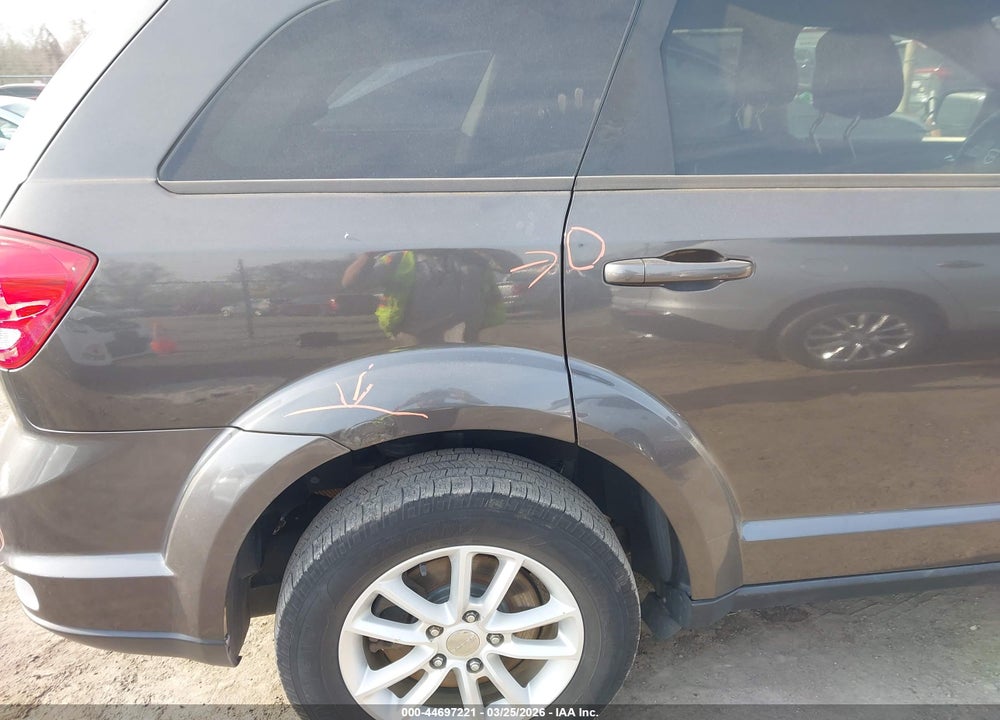 2015 DODGE JOURNEY SXT VIN: 3C4PDCBG0FT743929
