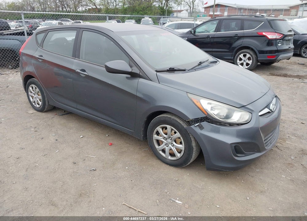 2012 HYUNDAI ACCENT GS VIN: KMHCT5AE0CU018440