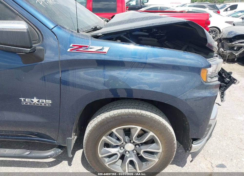 2021 CHEVROLET SILVERADO 1500 4WD  SHORT BED LT VIN: 3GCUYDED6MG467907