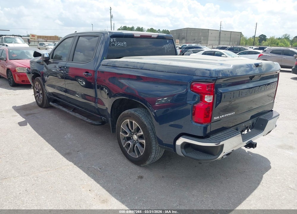 2021 CHEVROLET SILVERADO 1500 4WD  SHORT BED LT VIN: 3GCUYDED6MG467907