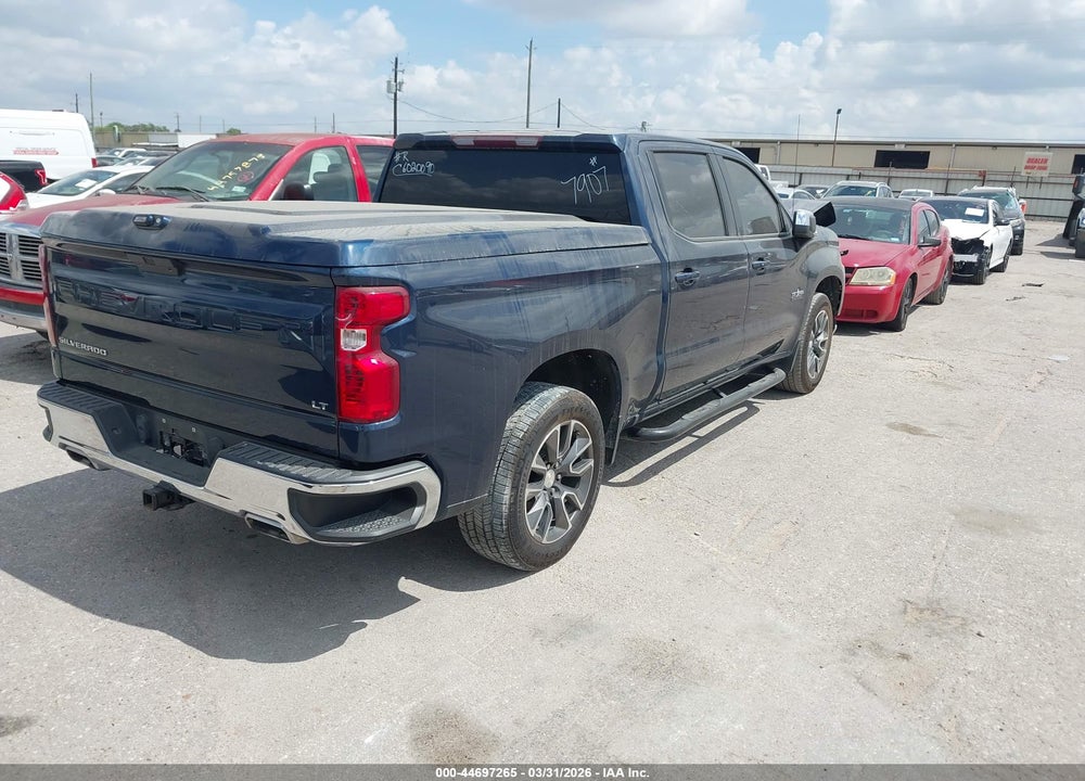 2021 CHEVROLET SILVERADO 1500 4WD  SHORT BED LT VIN: 3GCUYDED6MG467907
