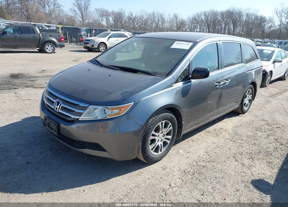 2011 HONDA ODYSSEY EX VIN: 5FNRL5H42BB101273