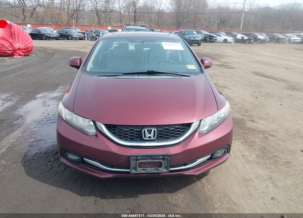 2013 HONDA CIVIC EX-L VIN: 19XFB2F97DE084871