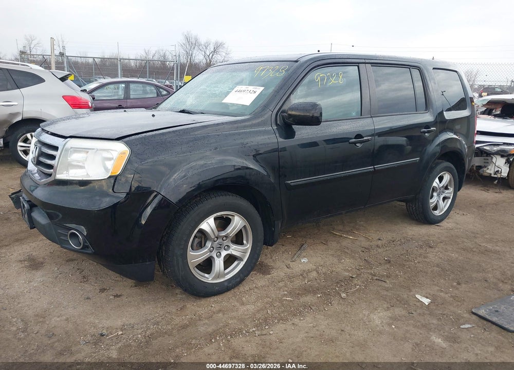 2012 HONDA PILOT EX-L VIN: 5FNYF4H56CB019148