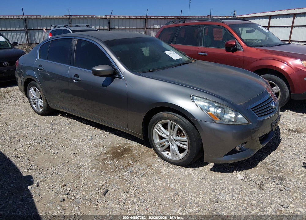 2010 INFINITI G37X VIN: JN1CV6AR1AM450980