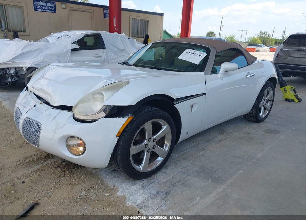 2007 PONTIAC SOLSTICE VIN: 1G2MB35B67Y110946