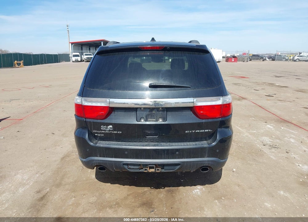 2012 DODGE DURANGO CITADEL VIN: 1C4SDJET2CC172541