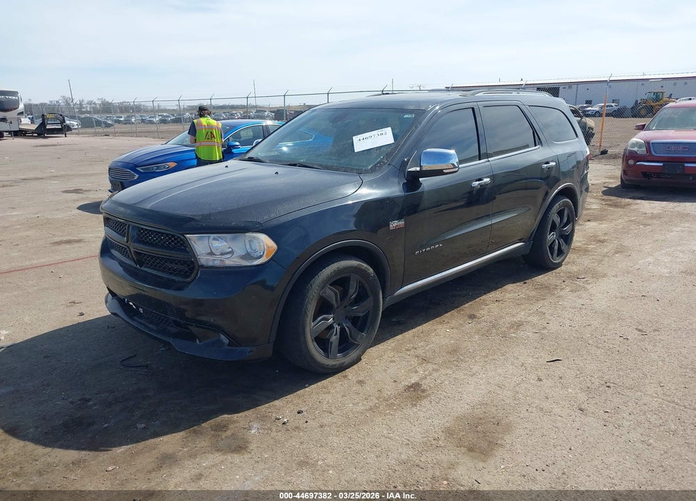 2012 DODGE DURANGO CITADEL VIN: 1C4SDJET2CC172541