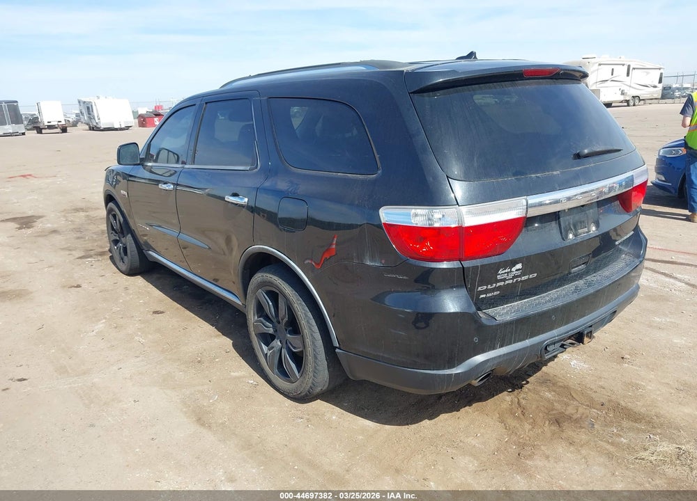 2012 DODGE DURANGO CITADEL VIN: 1C4SDJET2CC172541