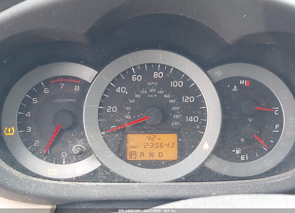 2011 TOYOTA RAV4 BASE V6 VIN: 2T3BK4DV1BW041882