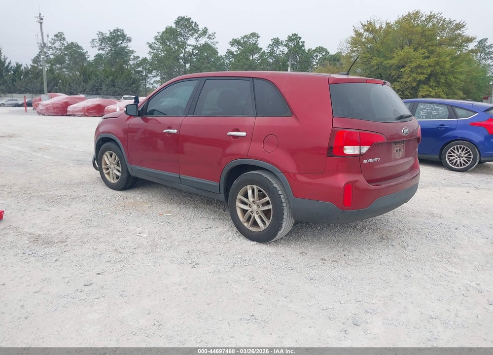 2015 KIA SORENTO LX VIN: 5XYKT3A6XFG590778