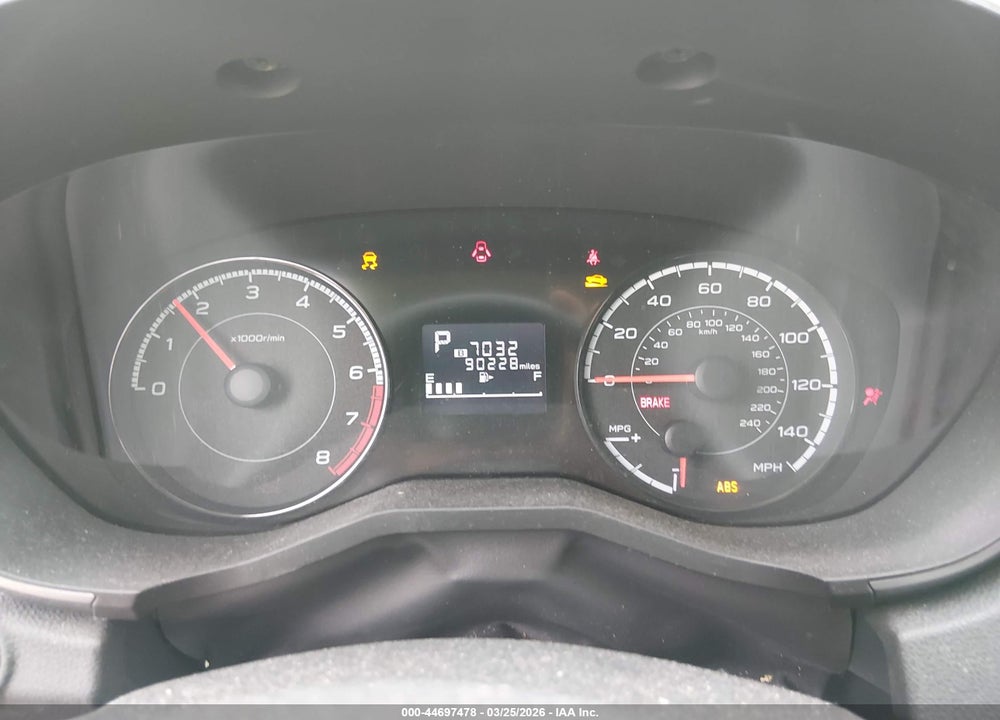 2018 SUBARU CROSSTREK 2.0I PREMIUM VIN: JF2GTABC3JH237072