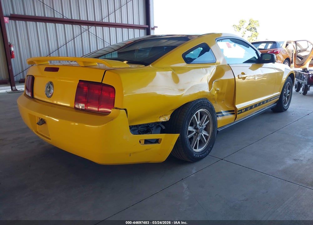 2005 FORD MUSTANG V6 DELUXE/V6 PREMIUM VIN: 1ZVFT80NX55134307
