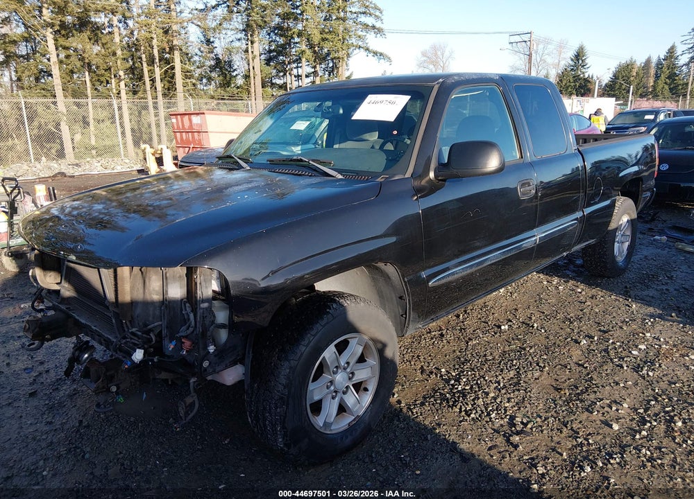 2004 GMC SIERRA 1500 SLE VIN: 2GTEK19V141111526