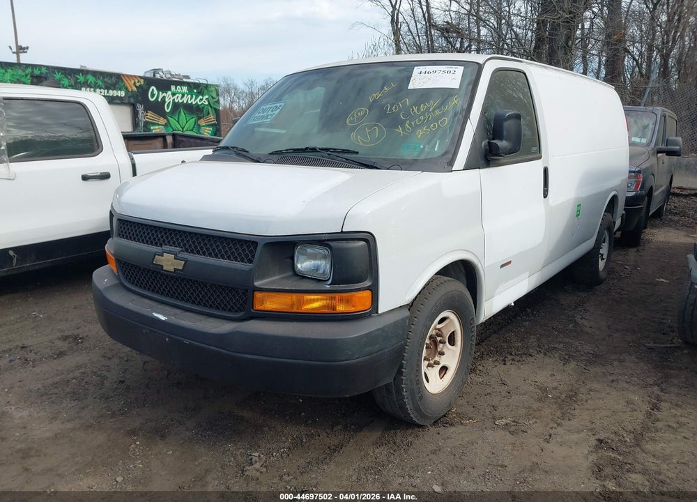2017 CHEVROLET EXPRESS 2500 WORK VAN VIN: 1GCWGAF11H1315956