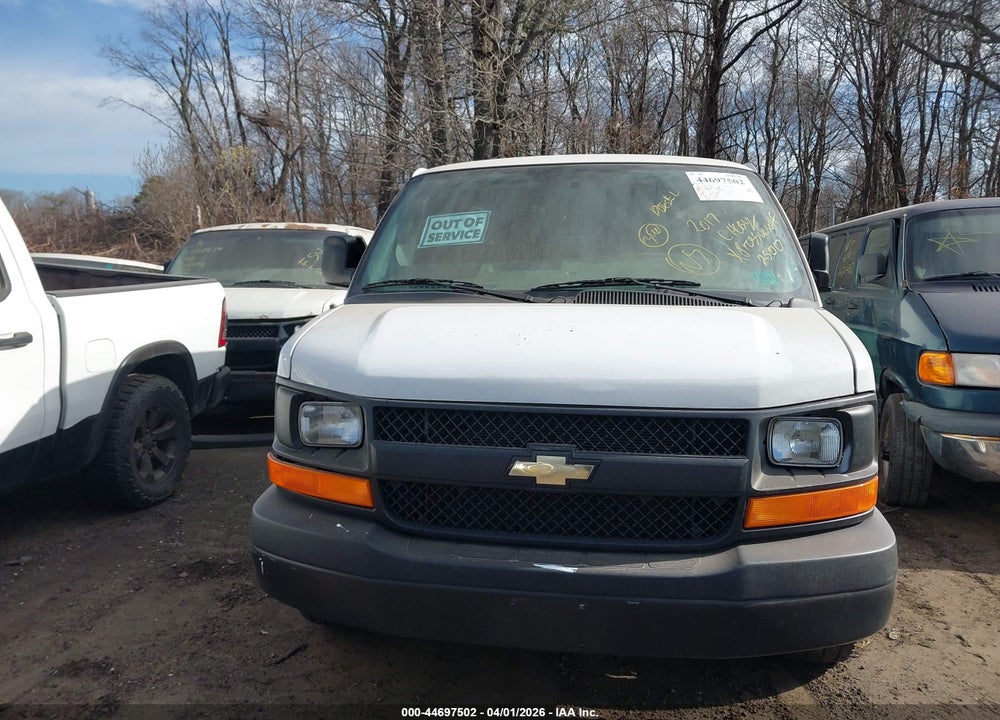 2017 CHEVROLET EXPRESS 2500 WORK VAN VIN: 1GCWGAF11H1315956